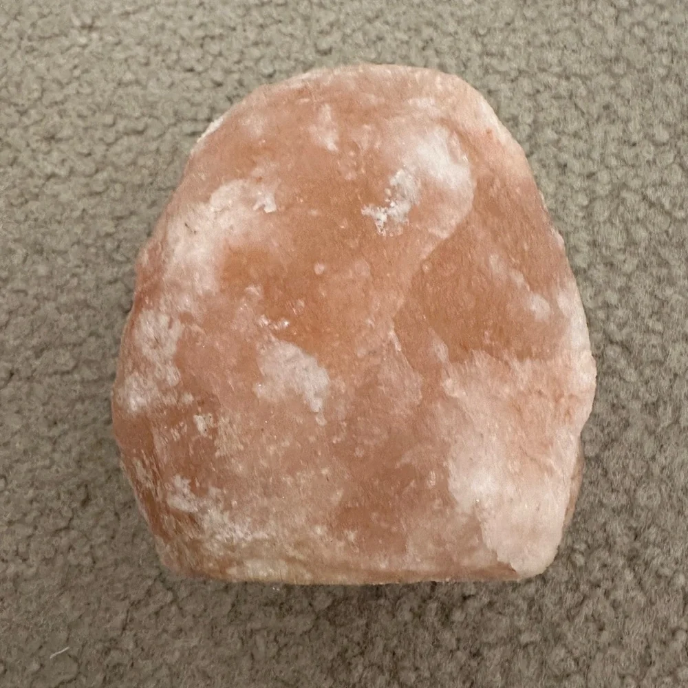 Himalayan Salt Candle Holder with 5 Tealight Candles Included - Picture 5 of 8